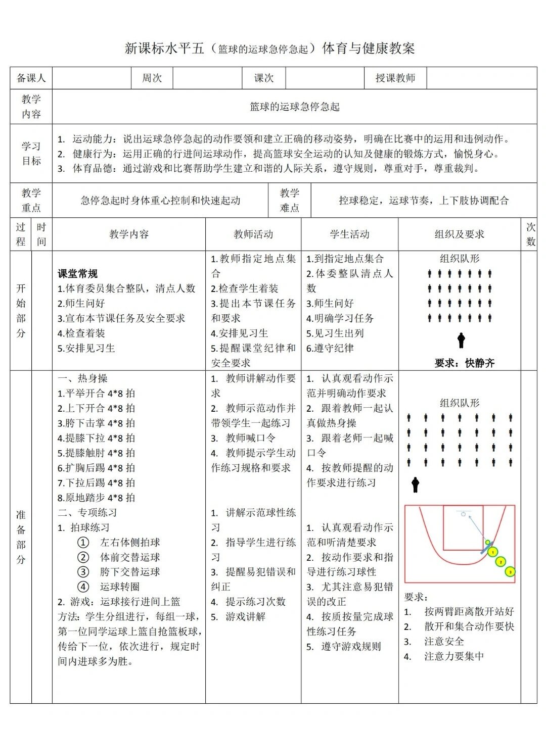 篮球训练时英语专业术语_1
